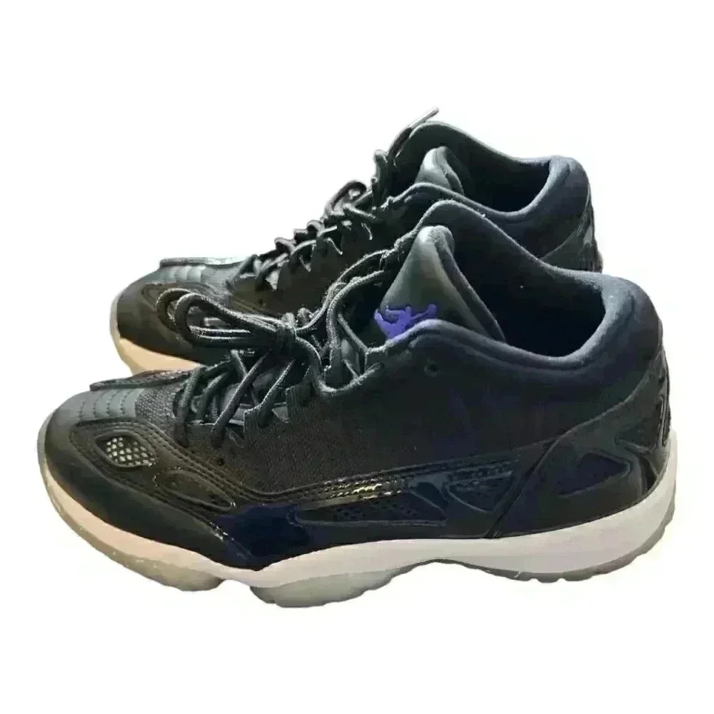 Jordan 11 Retro Low Le Space Jam Black Mens Size 7.5